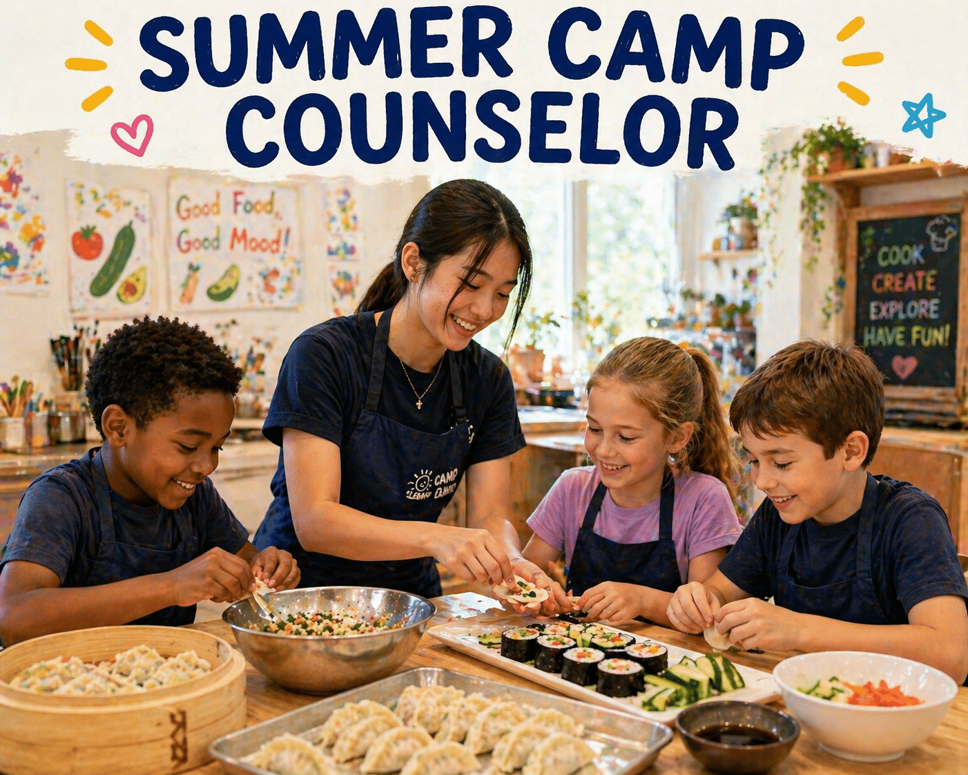 Volunteer as Summer Camp Counselor